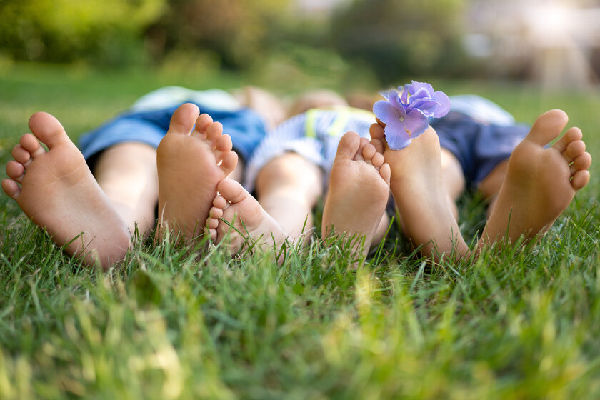Barefoot detské papučky - Mildo